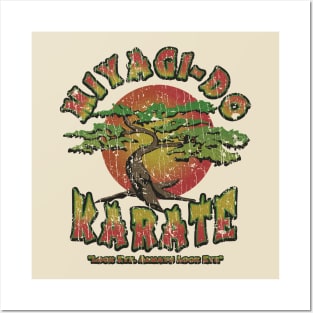 VINTAGE RETRO STYLE -Miyagi-Do Karate 80s Posters and Art